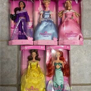 Vintage Disney Princess Doll Set